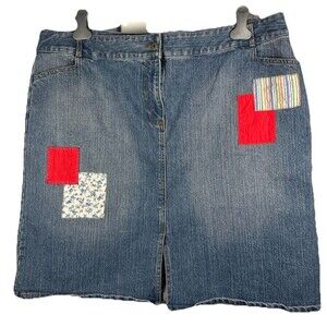 Context Woman Skirt - Blue Denim 20W preowned, Very Good condition